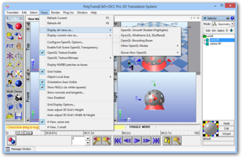 PolyTrans|CAD+DCC Pro 3D Translation System screenshot 6