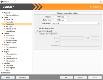 Portable AIMP screenshot 19