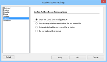 Portable Custom Addressbook screenshot 9