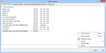 Portable DXVA Checker screenshot 4