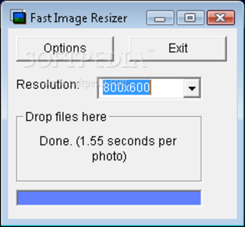 Portable Fast Image Resizer screenshot