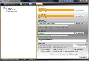 Portable FLAC 2 MP3 screenshot