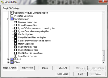 Portable Folder Synchronize Script Editor screenshot 5