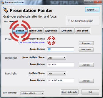 Portable Presentation Pointer screenshot 3