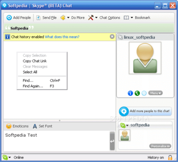 Portable Skype screenshot 2