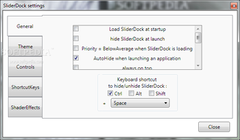 Portable SliderDock screenshot 2