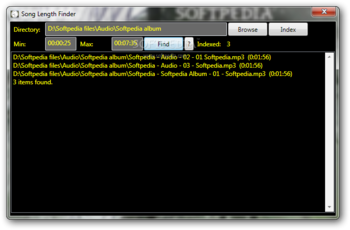 Portable Song Length Finder screenshot