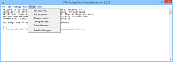 Portable SWI-Prolog screenshot 3
