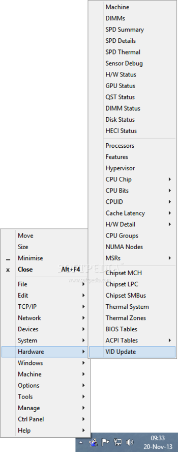 Portable System Information Viewer screenshot