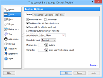 Portable True Launch Bar screenshot 9