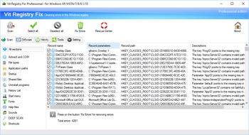 Portable Vit Registry Fix Professional screenshot 2