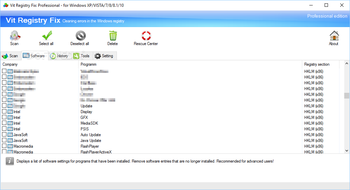 Portable Vit Registry Fix Professional screenshot 3