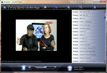 Poseidon - Live RTV Player screenshot