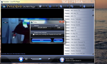 Poseidon - Live RTV Player screenshot 7
