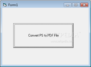 Postscript to PDF Converter SDK Developer License screenshot