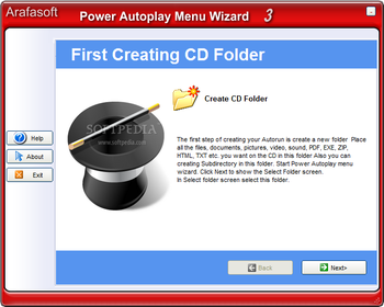 Power AutoPlay Menu Wizard screenshot