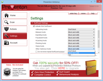 Preventon Antivirus Premium screenshot 7