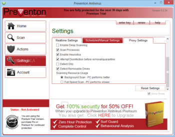Preventon Antivirus Premium screenshot 9