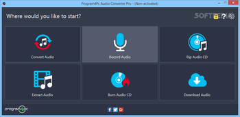 Program4Pc Audio Converter Pro screenshot