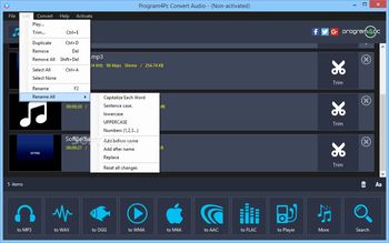 Program4Pc Audio Converter Pro screenshot 2