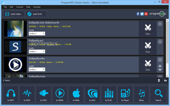 Program4Pc Audio Converter Pro screenshot 5