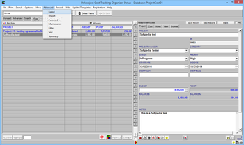 Project Cost Tracking Organizer Deluxe screenshot 10