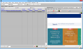 Project Cost Tracking Organizer Deluxe screenshot 4