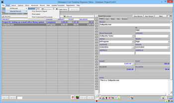 Project Cost Tracking Organizer Deluxe screenshot 6