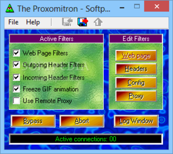 Proxomitron screenshot
