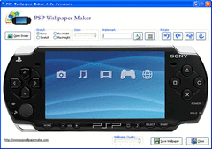 PSP Wallpaper Maker screenshot 2