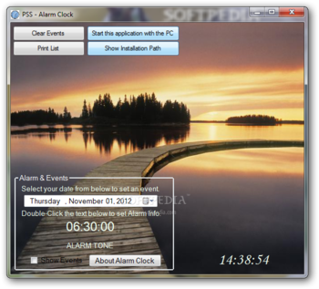 PSS - Alarm Clock screenshot