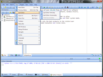 PyScripter screenshot 4