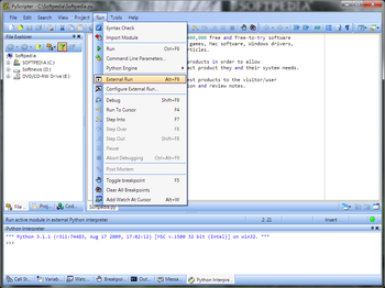 PyScripter screenshot 6