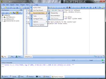 PyScripter screenshot 7