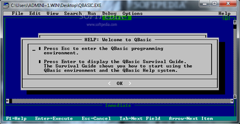 Qbasic screenshot