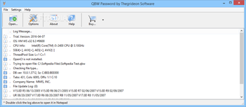 QBW Password screenshot
