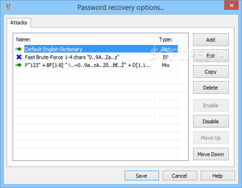 QBW Password screenshot 2