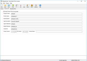 Quick Batch File Compiler screenshot 2