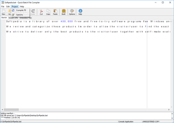 Quick Batch File Compiler screenshot 6
