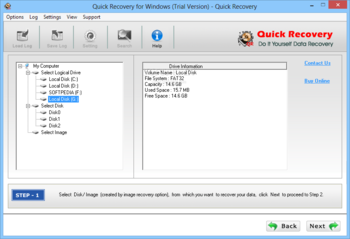 Quick Recovery for Windows screenshot 2