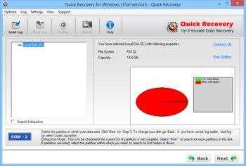 Quick Recovery for Windows screenshot 3