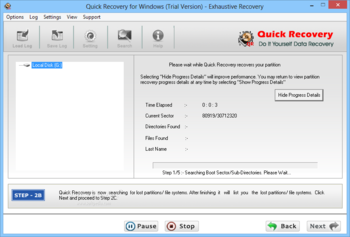 Quick Recovery for Windows screenshot 6