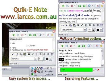 Quik-E Note screenshot