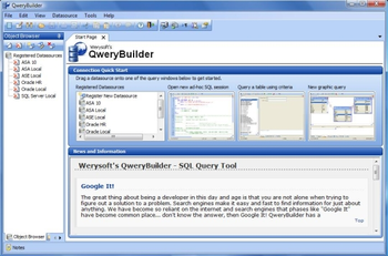 QweryBuilder screenshot
