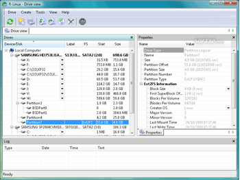 R-Linux Free Recovery screenshot 2