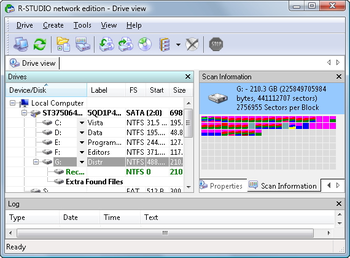 R-Studio Data Recovery Software screenshot 3