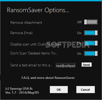 RansomSaver screenshot 2