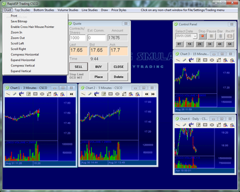 RapidSP Trading Simulator screenshot 2