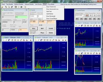 RapidSP Trading Simulator screenshot 7