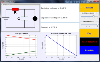 RC Timing Circuit screenshot
